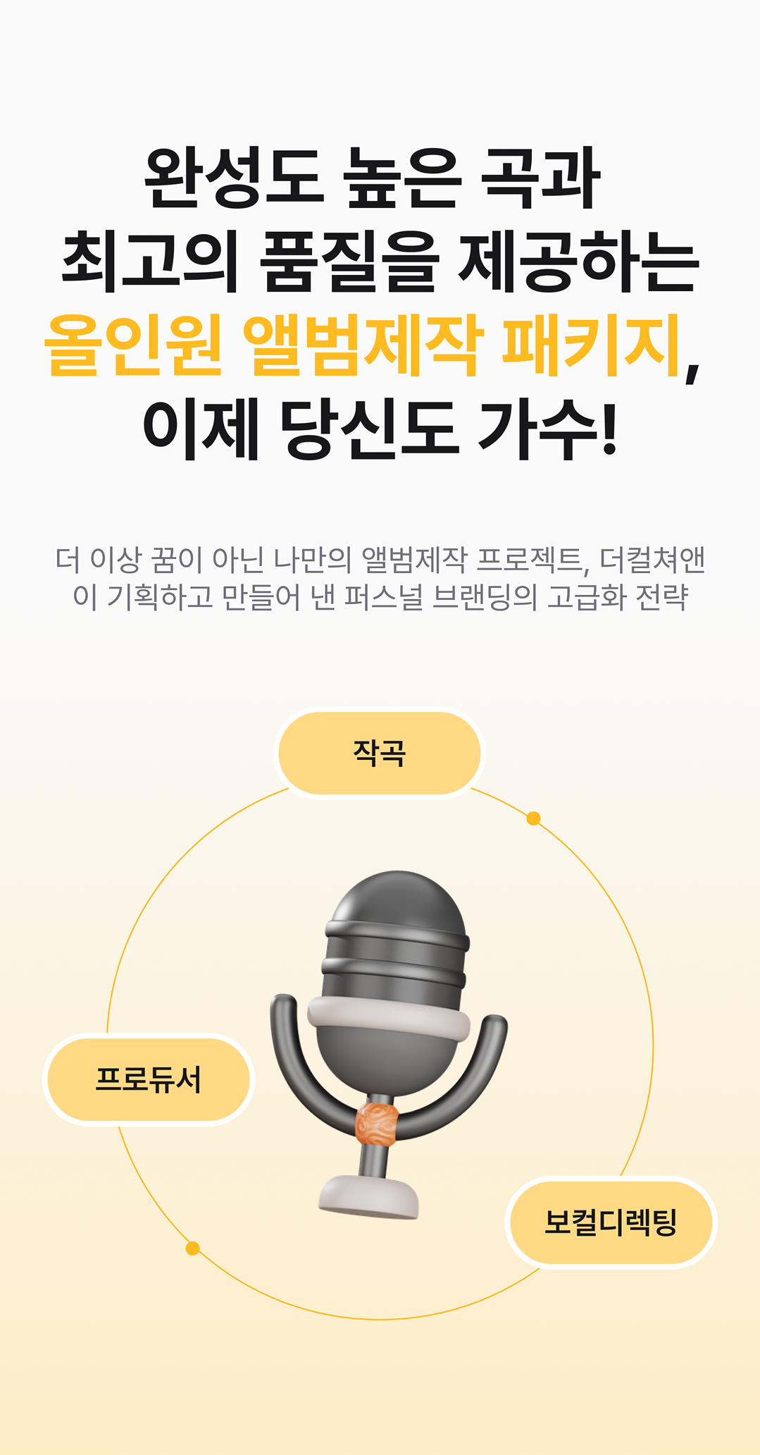 앨범 제작 All in One 패키지